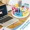 360° Spinning Pen Holder and Pencil/Marker Organizer Caddy for Desk for Office, Classroom - Kids Craft Supplies Organization and Storage